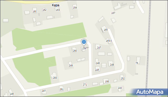 Wola Rzeczycka, Wola Rzeczycka, 154, mapa Wola Rzeczycka