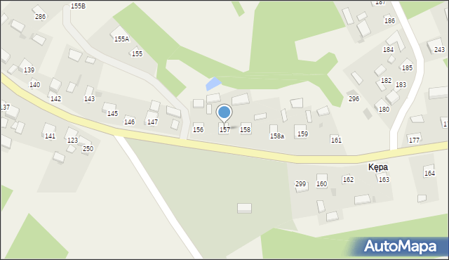 Wola Rzeczycka, Wola Rzeczycka, 157, mapa Wola Rzeczycka