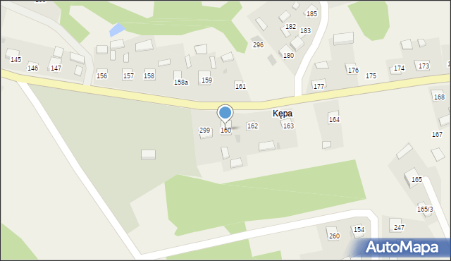 Wola Rzeczycka, Wola Rzeczycka, 160, mapa Wola Rzeczycka