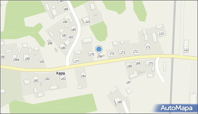 Wola Rzeczycka, Wola Rzeczycka, 175, mapa Wola Rzeczycka