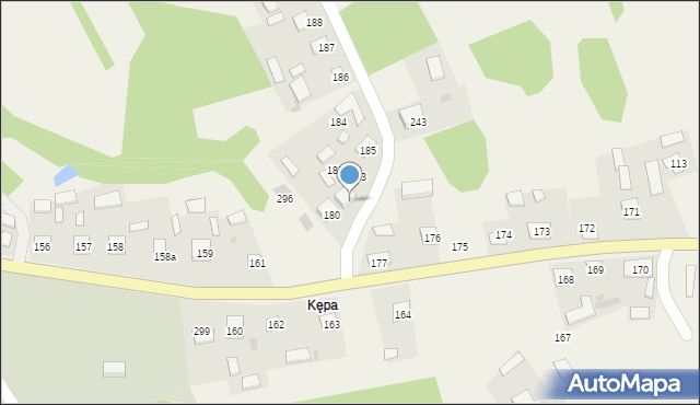 Wola Rzeczycka, Wola Rzeczycka, 181, mapa Wola Rzeczycka