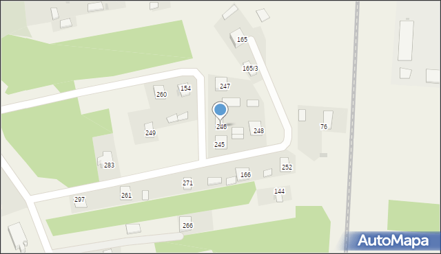 Wola Rzeczycka, Wola Rzeczycka, 246, mapa Wola Rzeczycka