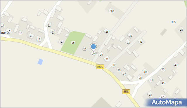 Wola Rzeczycka, Wola Rzeczycka, 27, mapa Wola Rzeczycka