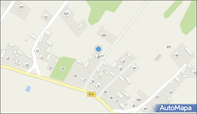 Wola Rzeczycka, Wola Rzeczycka, 28, mapa Wola Rzeczycka
