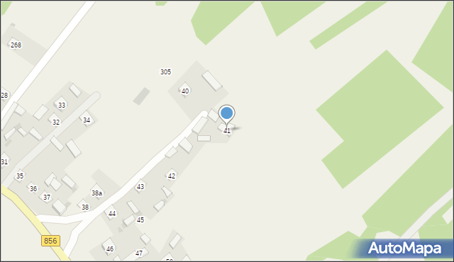 Wola Rzeczycka, Wola Rzeczycka, 41, mapa Wola Rzeczycka