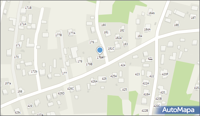 Wola Rzędzińska, Wola Rzędzińska, 179A, mapa Wola Rzędzińska