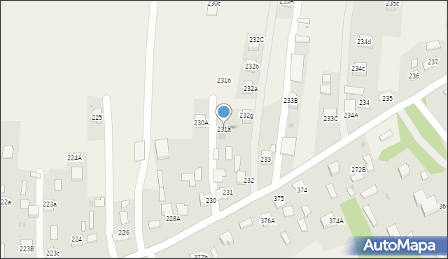 Wola Rzędzińska, Wola Rzędzińska, 231a, mapa Wola Rzędzińska
