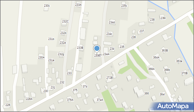 Wola Rzędzińska, Wola Rzędzińska, 233C, mapa Wola Rzędzińska