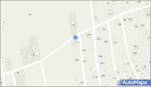 Wola Rzędzińska, Wola Rzędzińska, 24c, mapa Wola Rzędzińska