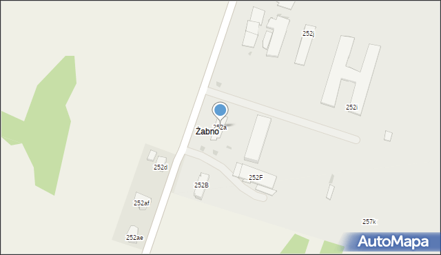 Wola Rzędzińska, Wola Rzędzińska, 252a, mapa Wola Rzędzińska