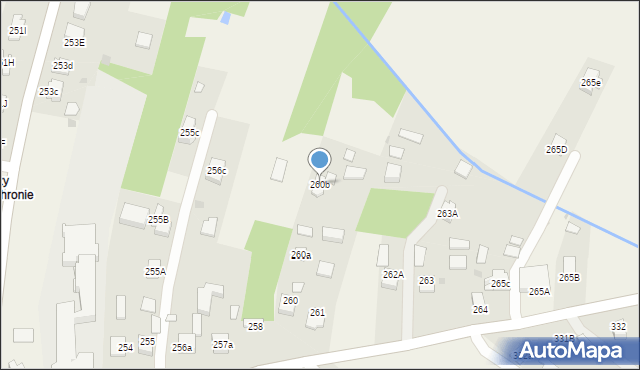 Wola Rzędzińska, Wola Rzędzińska, 260b, mapa Wola Rzędzińska