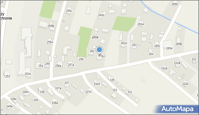 Wola Rzędzińska, Wola Rzędzińska, 261B, mapa Wola Rzędzińska