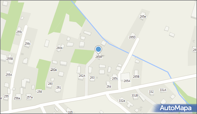 Wola Rzędzińska, Wola Rzędzińska, 263A, mapa Wola Rzędzińska