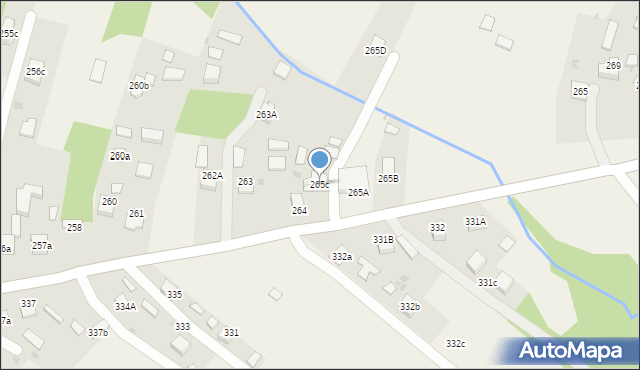 Wola Rzędzińska, Wola Rzędzińska, 265c, mapa Wola Rzędzińska
