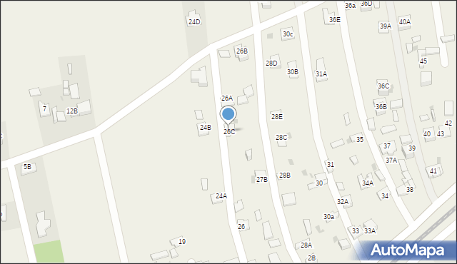 Wola Rzędzińska, Wola Rzędzińska, 26C, mapa Wola Rzędzińska