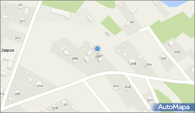 Wola Rzędzińska, Wola Rzędzińska, 299A, mapa Wola Rzędzińska
