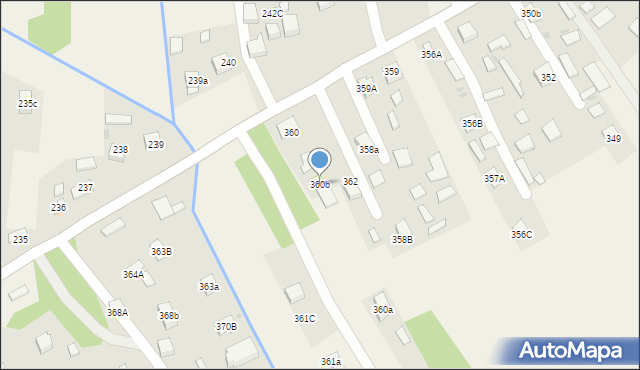 Wola Rzędzińska, Wola Rzędzińska, 360b, mapa Wola Rzędzińska