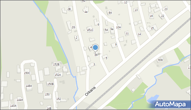 Wola Rzędzińska, Wola Rzędzińska, 3A, mapa Wola Rzędzińska