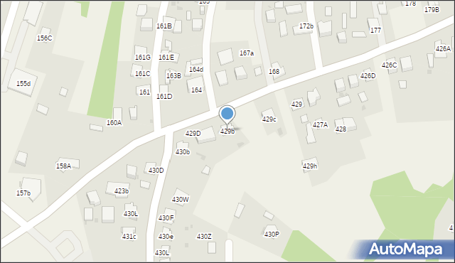 Wola Rzędzińska, Wola Rzędzińska, 429b, mapa Wola Rzędzińska