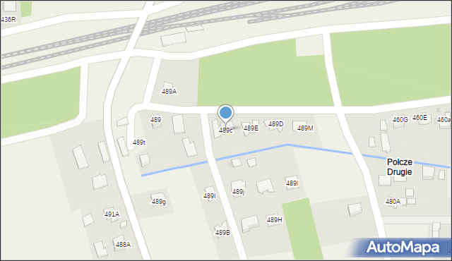 Wola Rzędzińska, Wola Rzędzińska, 489c, mapa Wola Rzędzińska
