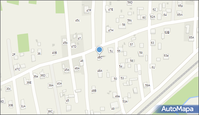 Wola Rzędzińska, Wola Rzędzińska, 48C, mapa Wola Rzędzińska