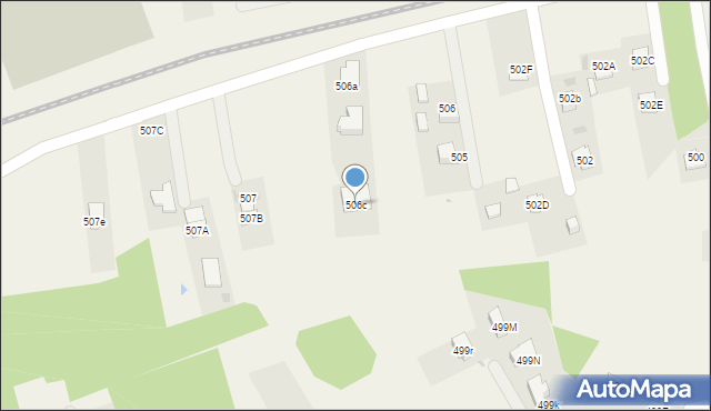 Wola Rzędzińska, Wola Rzędzińska, 506c, mapa Wola Rzędzińska