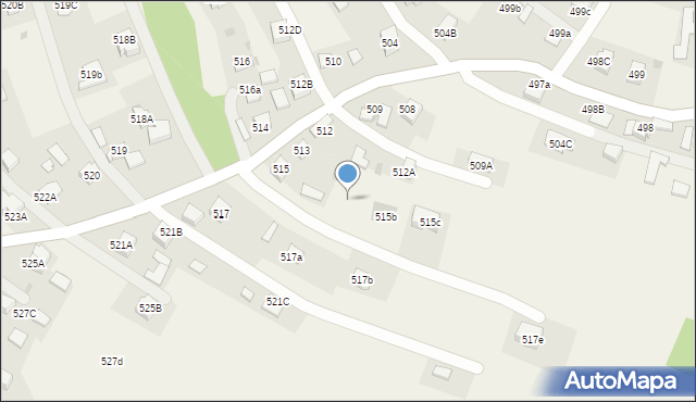 Wola Rzędzińska, Wola Rzędzińska, 515a, mapa Wola Rzędzińska