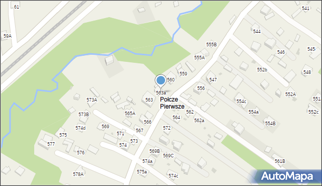 Wola Rzędzińska, Wola Rzędzińska, 563a, mapa Wola Rzędzińska