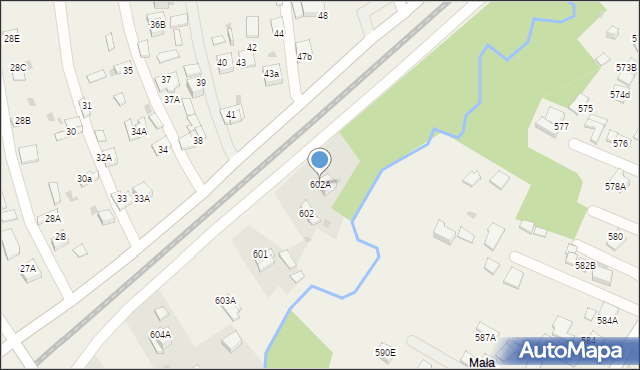 Wola Rzędzińska, Wola Rzędzińska, 602A, mapa Wola Rzędzińska