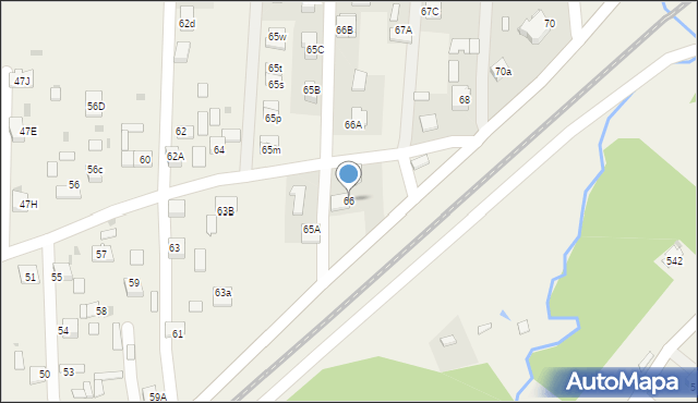 Wola Rzędzińska, Wola Rzędzińska, 66, mapa Wola Rzędzińska