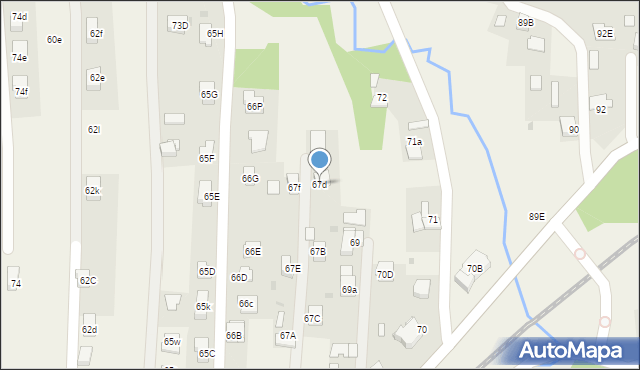 Wola Rzędzińska, Wola Rzędzińska, 67d, mapa Wola Rzędzińska