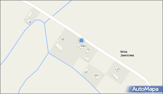 Wola Sękowa, Wola Sękowa, 4a, mapa Wola Sękowa