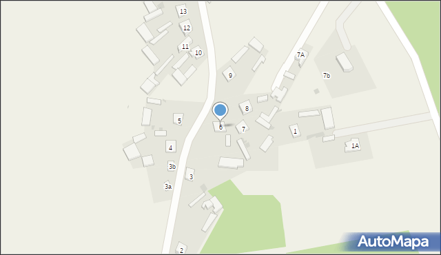 Wola Sernicka, Wola Sernicka, 6, mapa Wola Sernicka