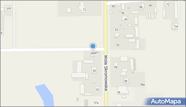 Wola Skromowska, Wola Skromowska, 60A, mapa Wola Skromowska