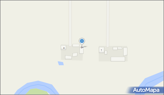 Wola Skromowska, Wola Skromowska, 8A, mapa Wola Skromowska