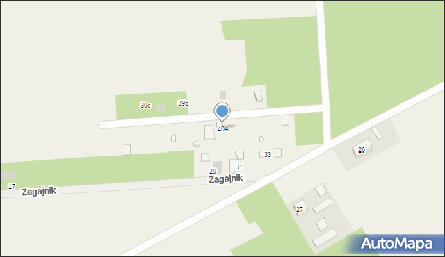 Wola Smolana, Wola Smolana, 40A, mapa Wola Smolana