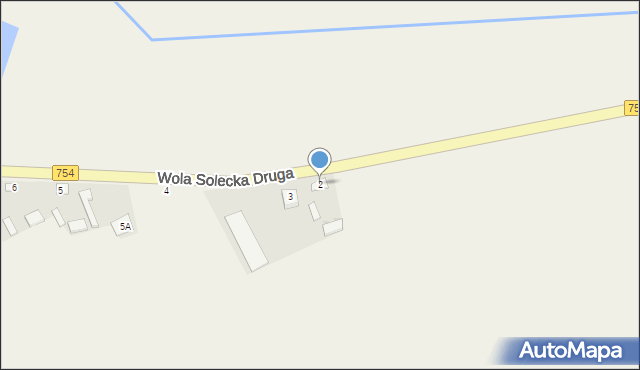 Wola Solecka Druga, Wola Solecka Druga, 2, mapa Wola Solecka Druga