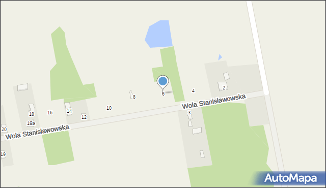Wola Stanisławowska, Wola Stanisławowska, 6, mapa Wola Stanisławowska