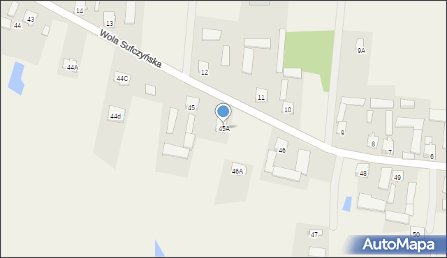 Wola Sufczyńska, Wola Sufczyńska, 45A, mapa Wola Sufczyńska