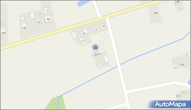 Wola Szczucińska, Wola Szczucińska, 12, mapa Wola Szczucińska