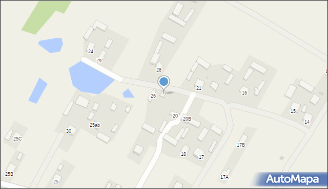 Wola Taczowska, Wola Taczowska, 22, mapa Wola Taczowska