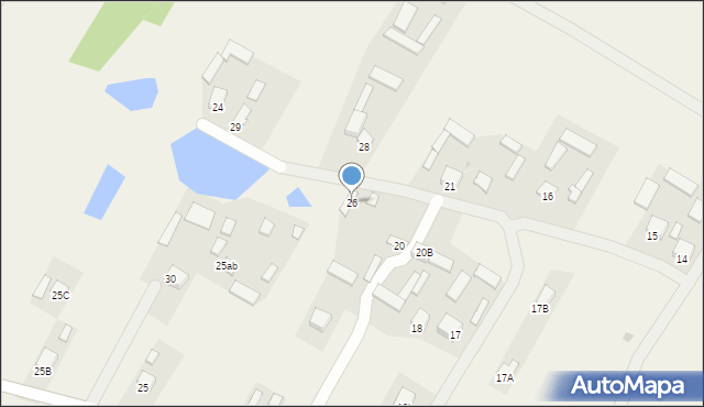 Wola Taczowska, Wola Taczowska, 26, mapa Wola Taczowska