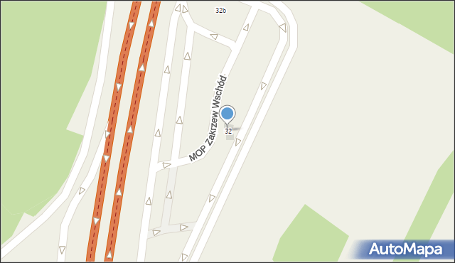 Wola Taczowska, Wola Taczowska, 32, mapa Wola Taczowska