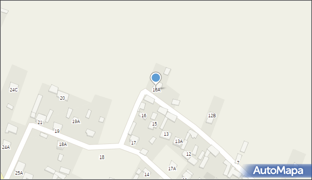 Wola Tesserowa, Wola Tesserowa, 16A, mapa Wola Tesserowa