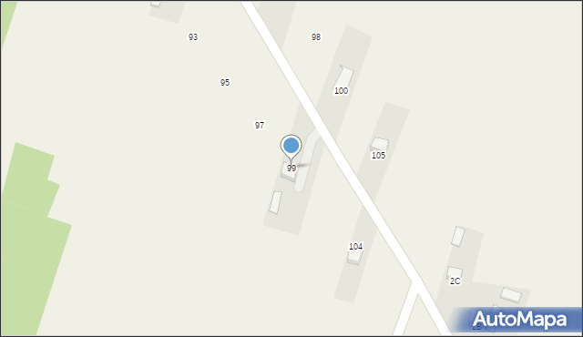 Wola Tesserowa, Wola Tesserowa, 99, mapa Wola Tesserowa