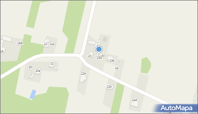 Wola Wacławowska, Wola Wacławowska, 23A, mapa Wola Wacławowska