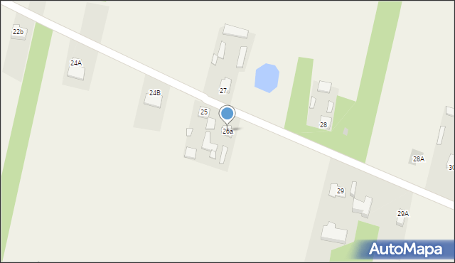 Wola Wacławowska, Wola Wacławowska, 26a, mapa Wola Wacławowska