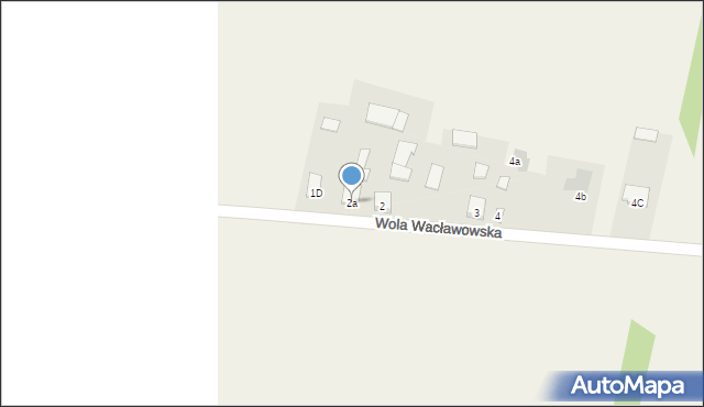Wola Wacławowska, Wola Wacławowska, 2a, mapa Wola Wacławowska