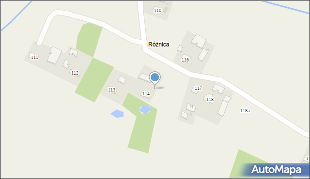 Wola Wadowska, Wola Wadowska, 115, mapa Wola Wadowska
