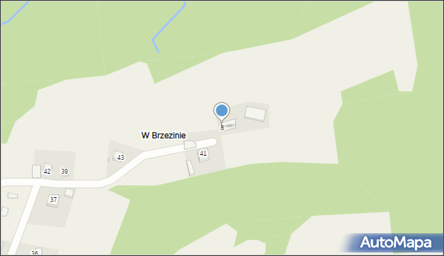 Wola Wieruszycka, Wola Wieruszycka, 8, mapa Wola Wieruszycka